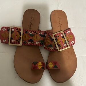 Free people leather sandals